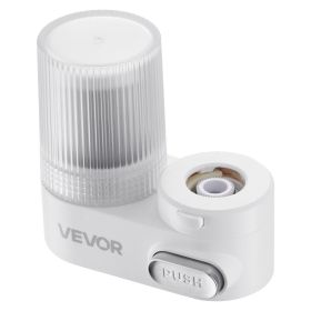 Faucet Mount Water Filters Sink Water Purifier for Kitchen White Vertical