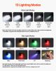 Rechargeable Keychain Flashlight Mini LED Flashlight with Clip & Magnetic Tail