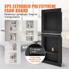 VEVOR Shower Niche Ready for Tile 16" x 16" & 16" x 20", Triple Shelf Organizer, Square Corners Wall-inserted Niche Recessed