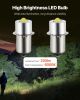 VEVOR LED Flashlight Bulbs P13.5S 4-12 Volt Maglight LED Bulbs for Flashlights