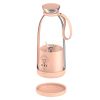 2-in-1 16.9OZ Portable Fruit Blender Electric Rechargeable Juice Cup for Shakes Smoothies Juice Personal Fruit Mixer with 6 Blades