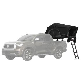 ILANDER Lite Cruiser Roof Top Tent 120cm, Entry level Overland Aluminium Fold Out Style Car Roof Tent for Sedan Van SUV Truck Camping Waterproof (Color: AS PIC)